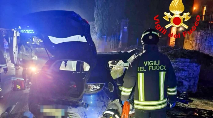 Arcugnano, incidente mortale: perde la vita un 19enne. Feriti altri tre giovani incidente arcugnano