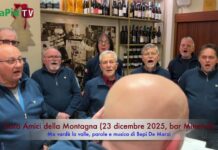 Coro Amici della Montagna, canto e comunità: un momento natalizio al Bar Minerva e l’invito ad unirsi alla tradizione Coro Amici della Montagna