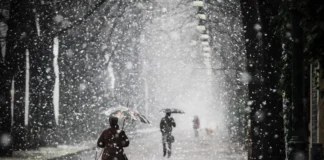 Ciclone di Natale sull’Italia: maltempo, pioggia e neve anche in collina Maltempo