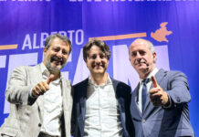 La seconda vita di Luca Zaia: Renzo Mazzaro su VicenzaPiù Viva Zaia e Salvini a Padova con l'allora candidato presidente del centrodestra Alberto Stefani