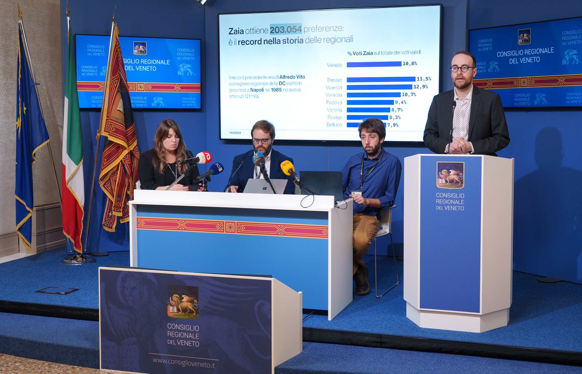 Giovanni Diamanti, direttore dell’Osservatorio elettorale della Regione