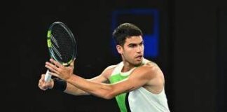 Alcaraz in campo con un cerotto, problema vesciche agli Australian Open