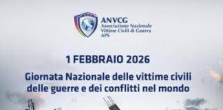 Anvcg e Anci, l’Italia si illumina di blu per chiedere stop alle bombe sui civili