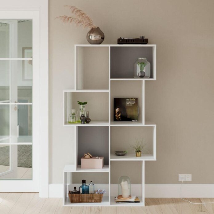 Arredare l'ufficio a casa, una libreria