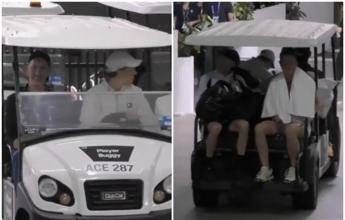 Australian Open, ecco Sinner versione… autista