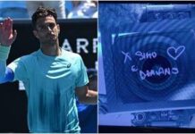 Australian Open, la commovente dedica di Musetti a coach Tartarini: “Per Simone e Damiano”