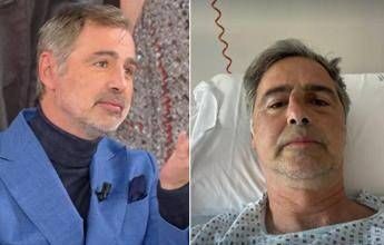 Beppe Convertini, l’incidente in moto: “La chirurgia estetica mi ha salvato”
