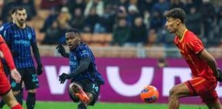 Bonny cade in area, ma Veiga colpisce il pallone: ‘giallo’ rigore in Inter-Lecce