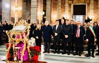 Crans-Montana, Meloni, i ministri e le opposizioni alla messa a Roma per le vittime