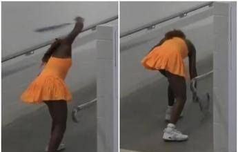 Gauff perde agli Australian Open e… distrugge la racchetta