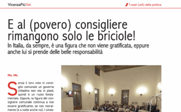 Gettoni dei consiglieri comunali fermi da quasi vent’anni: la proposta di Rolando torna d’attualità Gettoni dei consiglieri comunali fermi da quasi vent’anni (uno dei nostri articoli su Vicenzapiù Viva di febbraio 2025)