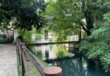 Giardino Salvi, vinto bando Fai e Intesa San Paolo: si rifarà la passerella tra parco e Loggia Longhena Giardino Salvi passerella