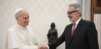 Giubileo, il presidente della Regione Lazio Francesco Rocca da Papa Leone: “Uniti in cura fragilità e nel dare risposte concrete”