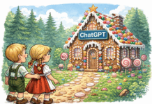 Hänsel e Gretel, ChatGPT: stessa storia, finale diverso? Hänsel e Gretel e... ChatGPT