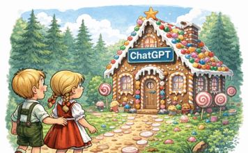 Hänsel e Gretel, ChatGPT: stessa storia, finale diverso? Hänsel e Gretel e... ChatGPT