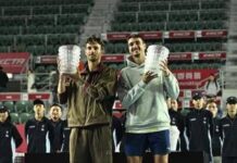 Hong Kong, Musetti e Sonego trionfano nel doppio: Rublev-Khachanov battuti al super tie-break