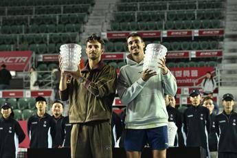 Hong Kong, Musetti e Sonego trionfano nel doppio: Rublev-Khachanov battuti al super tie-break