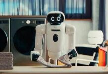 Il maggiordomo robot di LG promette di svuotare il cesto dei panni