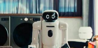 Il maggiordomo robot di LG promette di svuotare il cesto dei panni