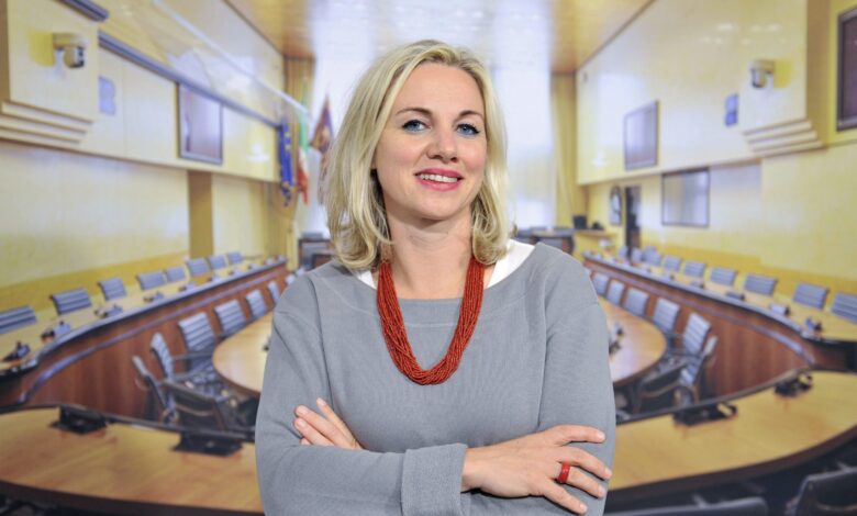 L'assessore regionale all’Ambiente Elisa Venturini