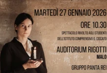 Malo, il Giorno della Memoria a teatro: gli studenti all’Auditorium Rigotti per “L’ombra del silenzio” Malo giorno della memoria