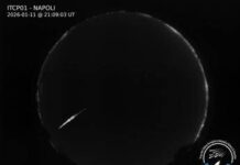 Meteore nei cieli italiani: smentito il caso pugliese di Bari , confermato un bolide nel Lazio