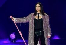 Milano Cortina 2026, Laura Pausini alla cerimonia di apertura delle Olimpiadi Invernali