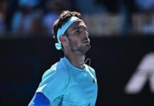 Musetti, problema fisico contro Djokovic: si ritira dagli Australian Open