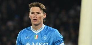 Napoli, allarme McTominay: lo scozzese non convocato da Conte contro il Como