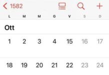 Nel calendario dello smartphone c’è un anno in cui si passa dal 4 al 15 ottobre