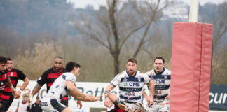 Vicenza, derby amaro in Elite: Rangers Rugby Vicenza cede al Mogliano 20-27 ma guadagna un punto di bonus difensivo Rangers Rugby Vicenza vs Mogliano (foto di Alex Zonta)