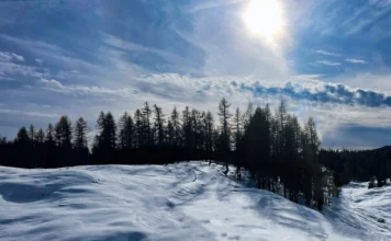 Gelo nel Vicentino: Piana di Marcesina sprofonda a -22 gradi Piana di Marcesina Enego