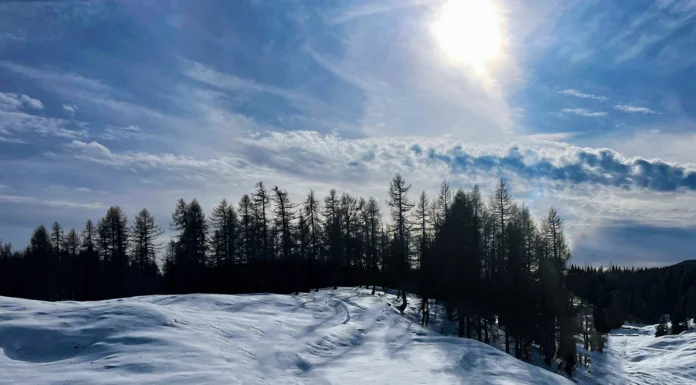 Gelo nel Vicentino: Piana di Marcesina sprofonda a -22 gradi Piana di Marcesina Enego