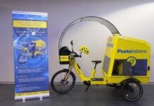 Poste, nuovi prototipi di cargo e-bike per consegnare pacchi nei centri storici