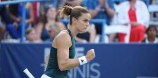 Risposta a una mano di Sakkari, colpo del torneo agli Australian Open?