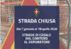 Strada di Casale e Borgo Casale, al via dal 7 gennaio i lavori ai sottoservizi: chiusure, deviazioni e modifiche al trasporto pubblico Strada di Casale chiusa per lavori in corso