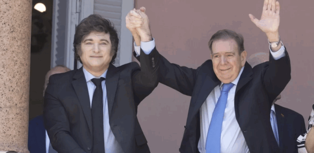 Edmundo González, per molti vincitore delle elezioni in Venezuela, visita l'Argentina e incontra Javier Milei 