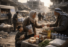 Sopravvivere senza economia: come si vive (e si paga) nella Palestina assediata Palestina, come si vive e si paga senza economia (foto generata da ViPiu.it con AI)