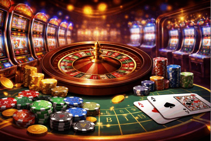 Slot, roulette e blackjack Slot, roulette e blackjack