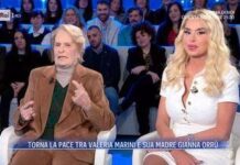 Valeria Marini e la mamma, scoppia la pace a Domenica In