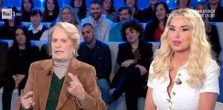 Valeria Marini e la mamma, scoppia la pace a Domenica In