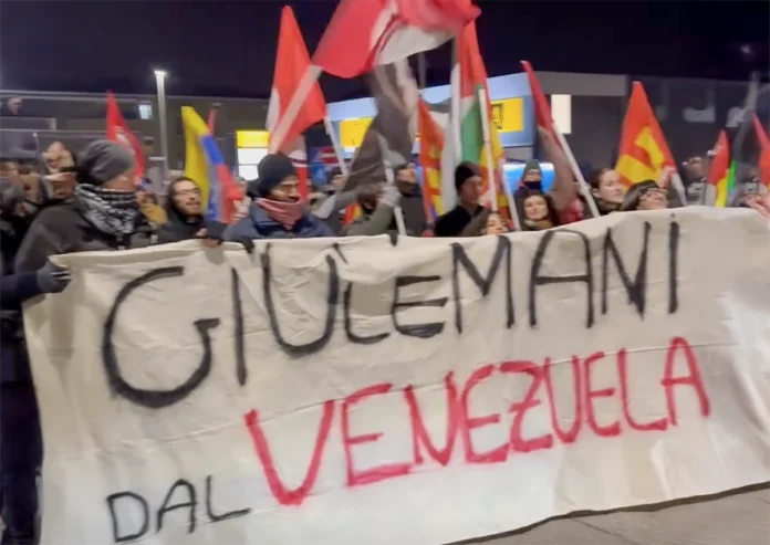 manifestazione Venezuela Vicenza