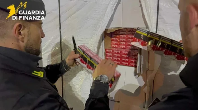 guardia di finanza di padova sequestreo sigarette contreabbando