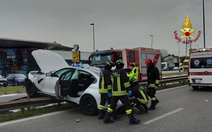 incidente viale del Sole Vicenza