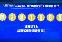 Lotteria Italia, festa ad Auronzo di Cadore: in Veneto il primo “premio speciale” da 300 mila euro lotteria veneto italia auronozo cadore belluno