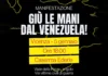 Venezuela, oggi manifestazione a Vicenza davanti alla Ederle contro l’attacco USA manifestazione vicenza venezuela