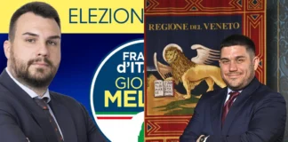 Indagato Benetti, consigliere regionale di Fdi: avrebbe sabotato i manifesti dell’avversario interno Moretto mattia moretto fabio benetti