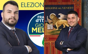 Indagato Benetti, consigliere regionale di Fdi: avrebbe sabotato i manifesti dell’avversario interno Moretto mattia moretto fabio benetti