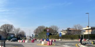 Romano d’Ezzelino dice addio ai semafori: operativa la nuova rotatoria in via Nardi semafori Romano d'Ezzelino rotatoria via Nard sp 57