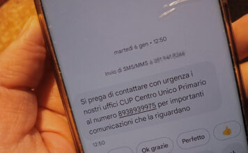 “Si prega di contattare con urgenza il CUP…” ma è una truffa: l’Ulss 8 Berica mette in guardia gli utenti ulss 8 sms truffa